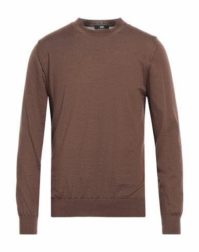 Alpha Studio Man Sweater Cocoa Cashmere Cover