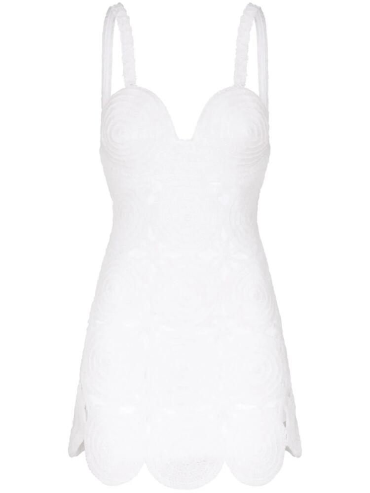 Simon Miller Beep Beep mini dress - White Cover