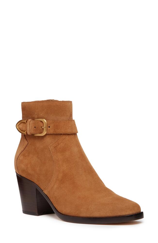 PAIGE Evelyn Bootie in Ochre Cover