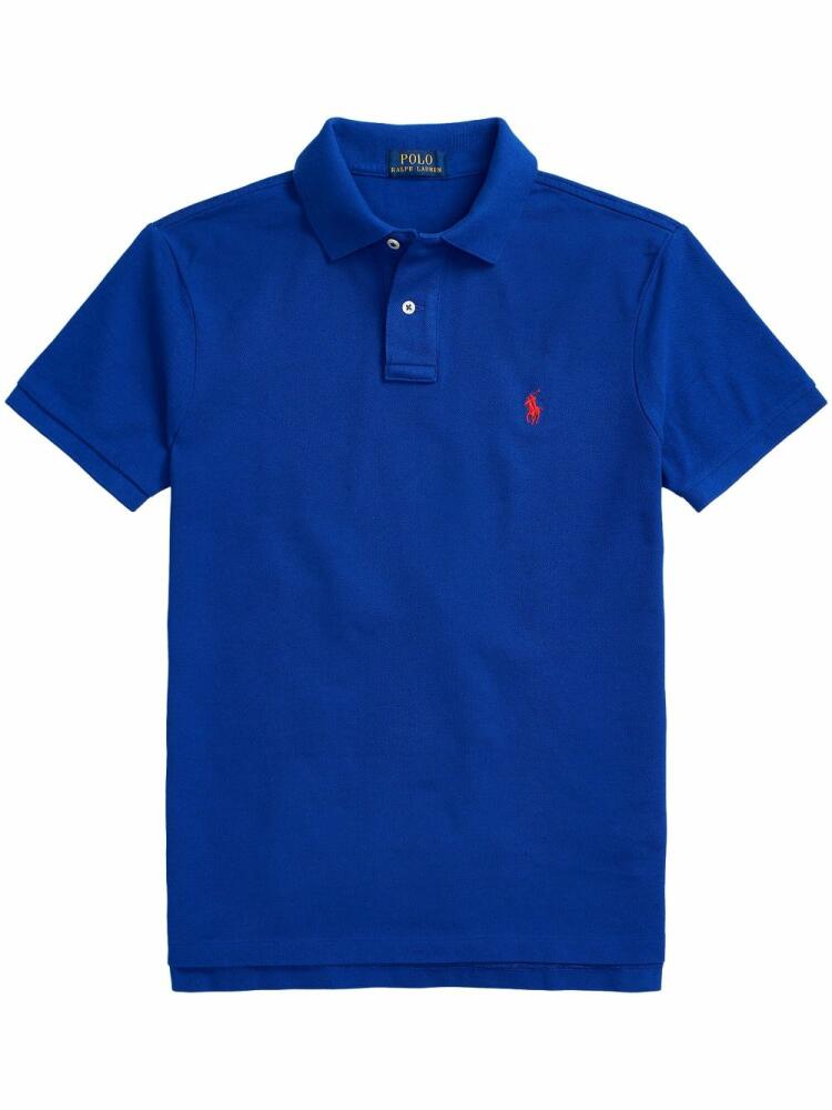 Polo Ralph Lauren Polo Pony cotton polo shirt - Blue Cover