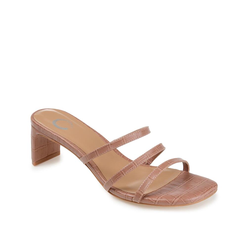 Journee Collection Hariett Slide Sandal | Women's | Rose Cover