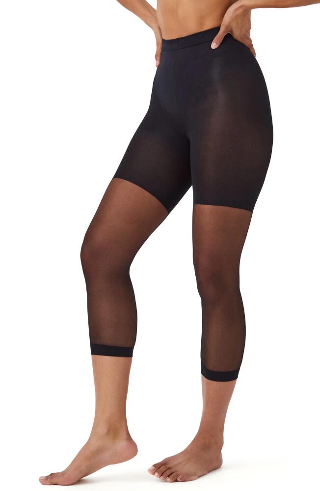 SPANX Power Capri Pantyhose in Black Cover