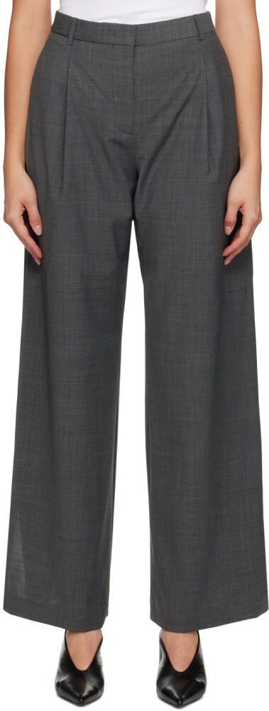 The Garment Gray Pisa Wide Trousers Cover