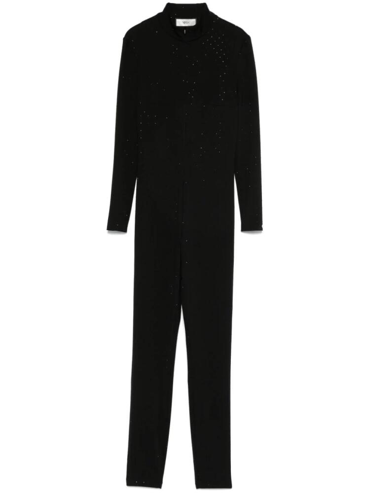 NISSA crystal-embellished jumpsuit - Black Cover