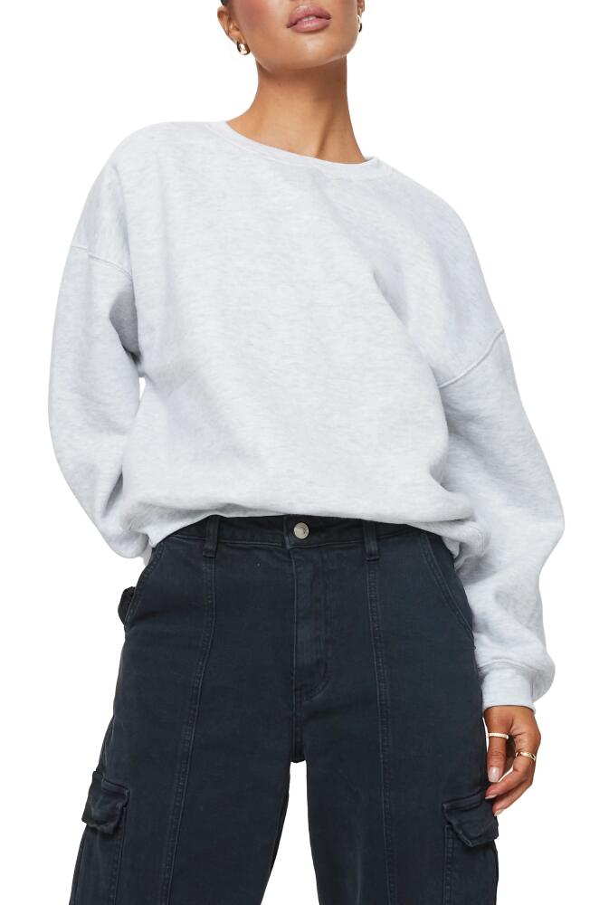 Princess Polly Crewneck Sweatshirt in Grey Cover