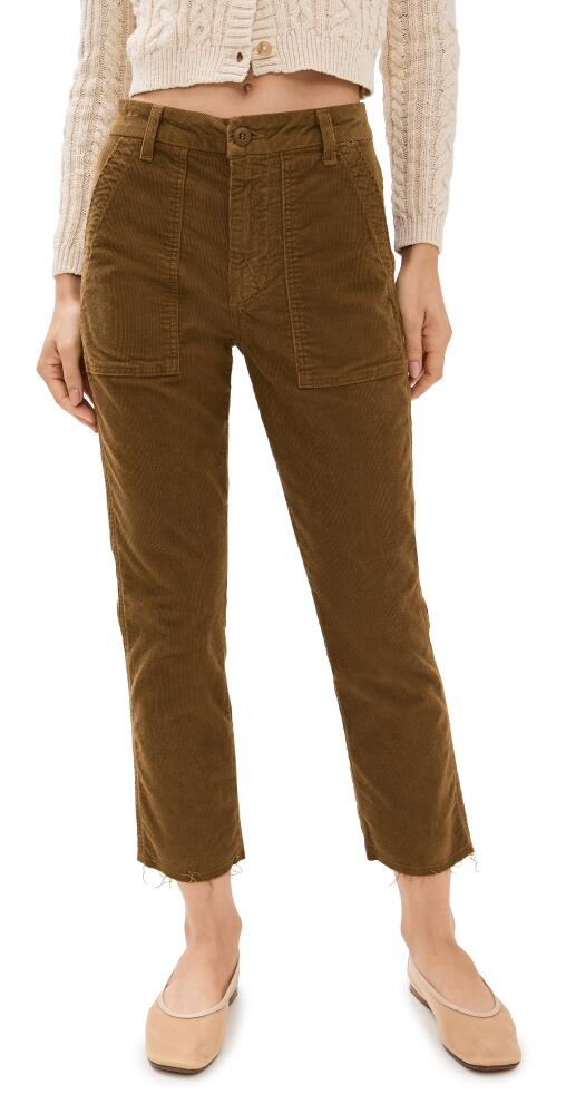 AMO Corduroy Easy Army Trousers Walnut Cover