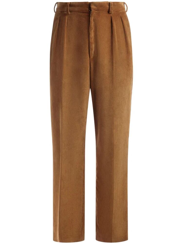 Bally pressed-crease tailored trousers - Brown Cover