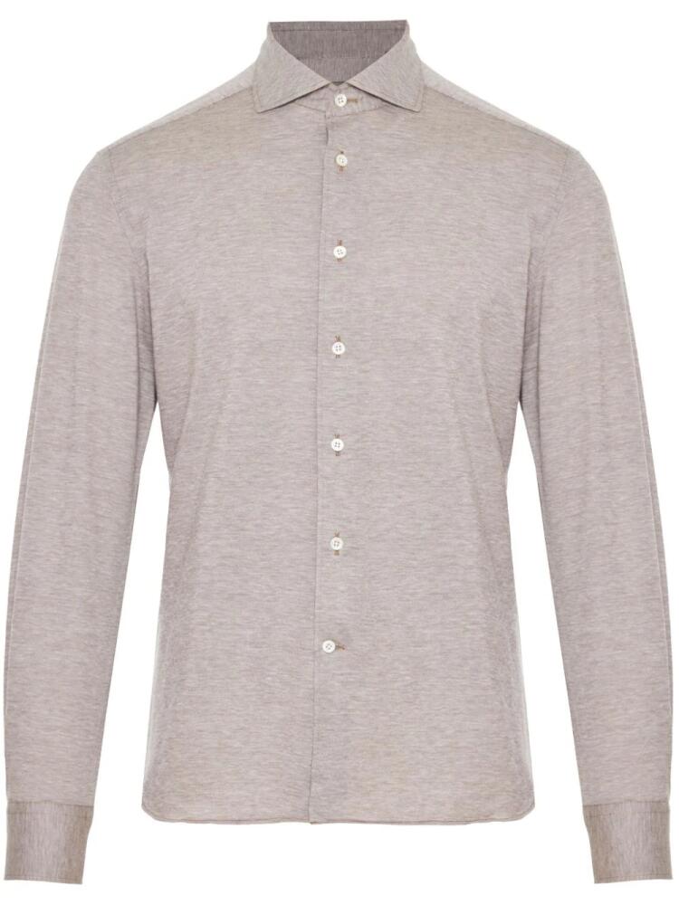 Corneliani Classic collar shirt - Neutrals Cover