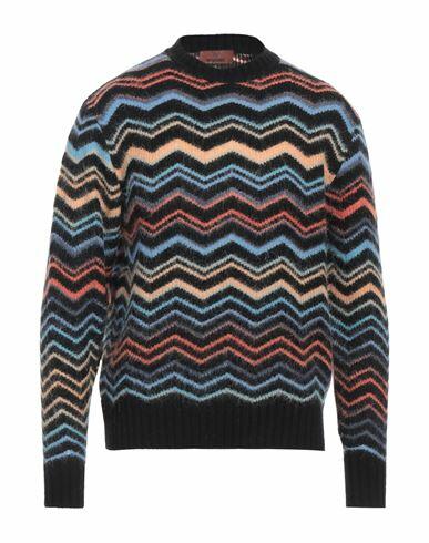 Missoni Man Sweater Black Wool, Polyamide, Viscose, Alpaca wool, Mohair wool Cover