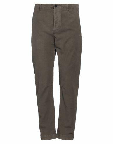 Novemb3r Man Pants Khaki Cotton, Elastane Cover