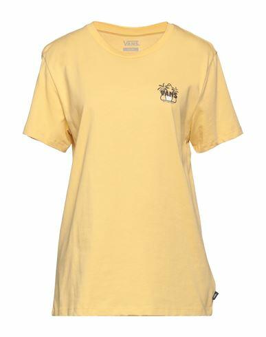 Vans Woman T-shirt Yellow Cotton Cover