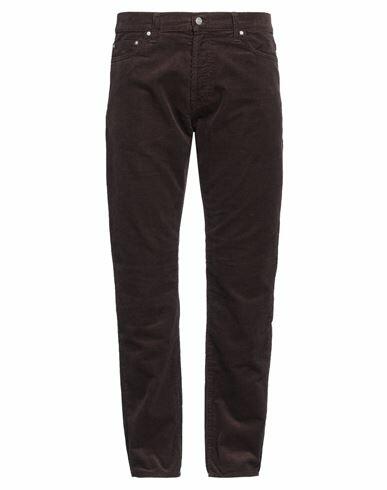 Carhartt Man Pants Dark brown Cotton Cover