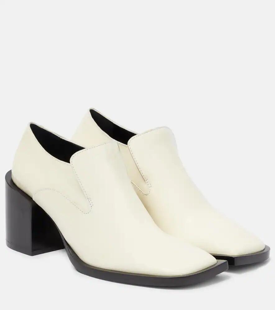 Jil Sander Leather loafer pumps Cover