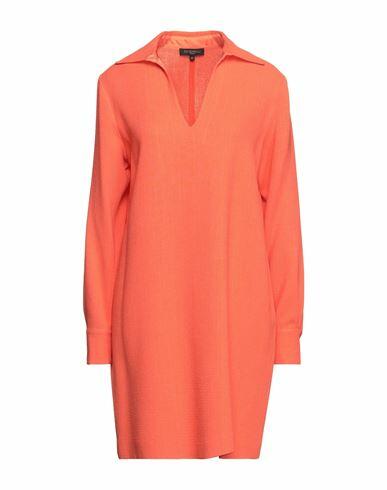 Antonelli Woman Mini dress Orange Virgin Wool Cover