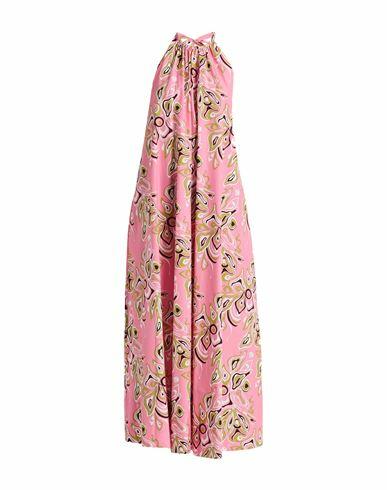 Pucci Woman Maxi dress Pink Cotton Cover