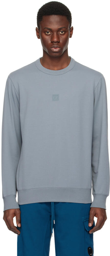 C.P. Company Gray Patch Sweatshirt Cover