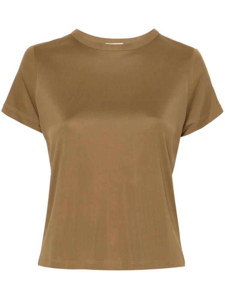 KHAITE crew-neck T-shirt - Brown Cover