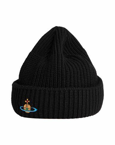 Vivienne Westwood Woman Hat Black Wool Cover