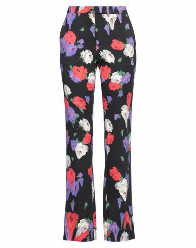 Moschino Woman Pants Black Viscose, Elastane Cover