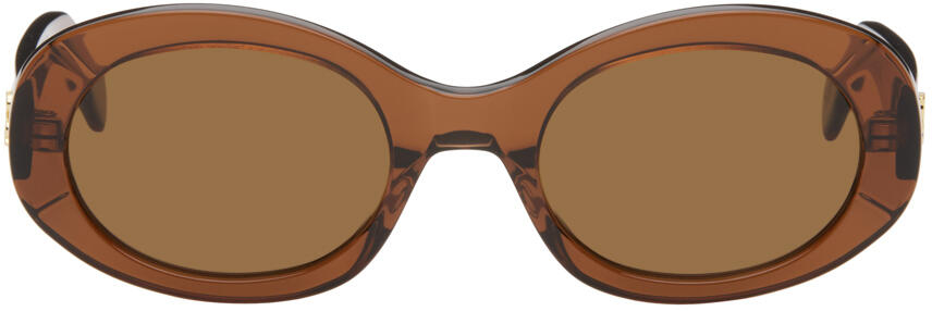 Séfr Brown Orbit Sunglasses Cover