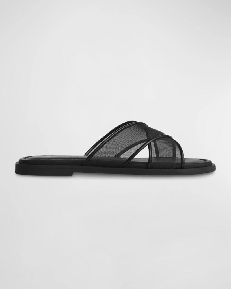 Rag & Bone Geo Mesh Crisscross Slide Sandals Cover