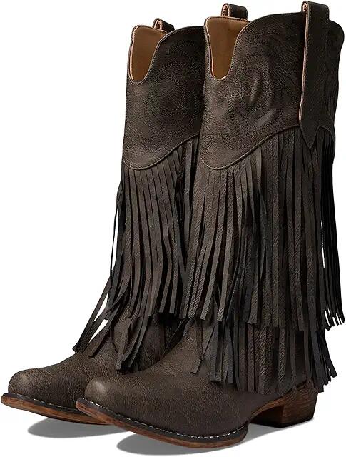 Roper Rickrack (Brown) Cowboy Boots Cover