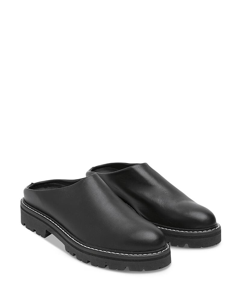 Jenni Kayne Women's Leather Lug Mules Cover