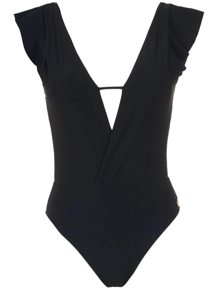 Brigitte plain swimsuit - Black Cover