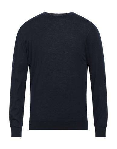 Alpha Studio Man Sweater Midnight blue Cashmere Cover