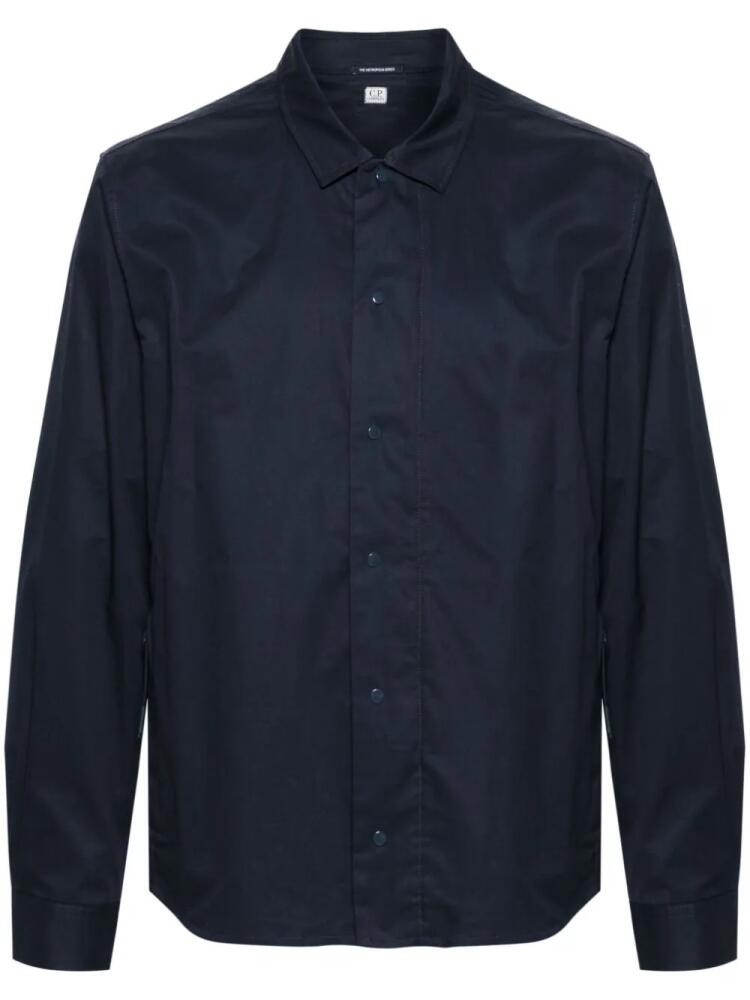 C.P. Company cotton overshirt - Blue Cover