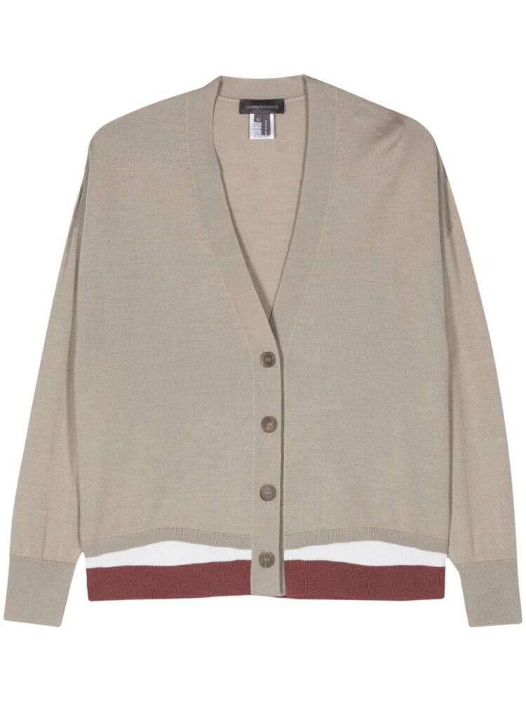 Lorena Antoniazzi V-neck cardigan - Brown Cover