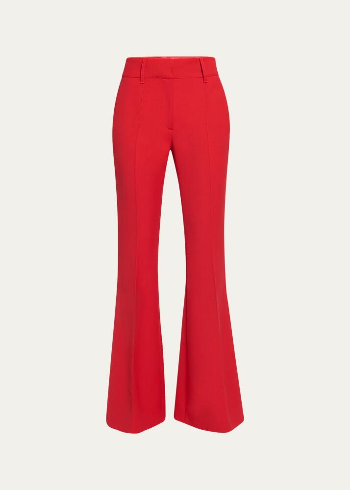 Gabriela Hearst Rhein Mid-Rise Flare Pants Cover