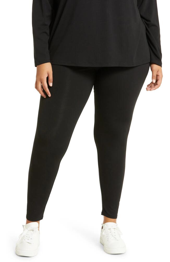 Eileen Fisher Ankle Leggings in Black Cover