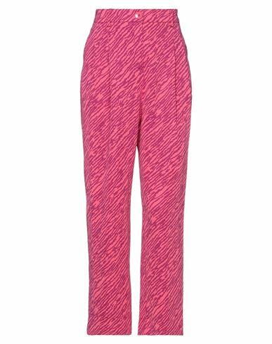 Soallure Woman Pants Fuchsia Polyester, Elastane Cover