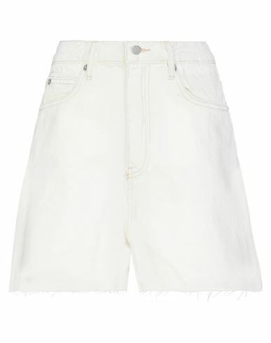 Dr. Denim Woman Denim shorts White Cotton Cover