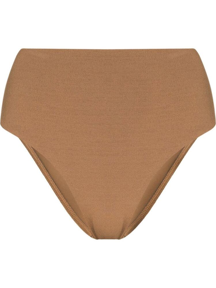 Matteau high waisted bikini bottom - Brown Cover