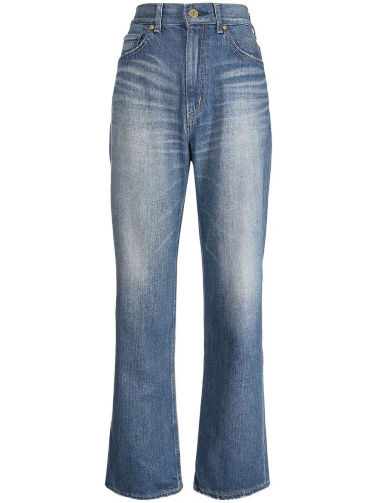 Tu es mon Tresor The Lapis Lazuli straight-leg jeans - Blue Cover