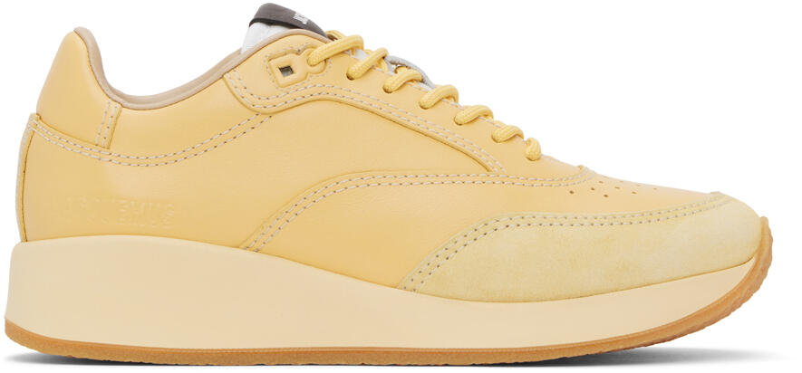 JACQUEMUS Yellow Les Sculptures 'La Daddy' Sneakers Cover