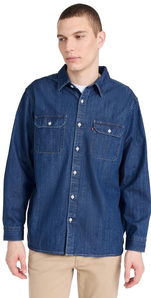 Levi's Jackson Worker Overshirt Sterling Dark Wash Cover