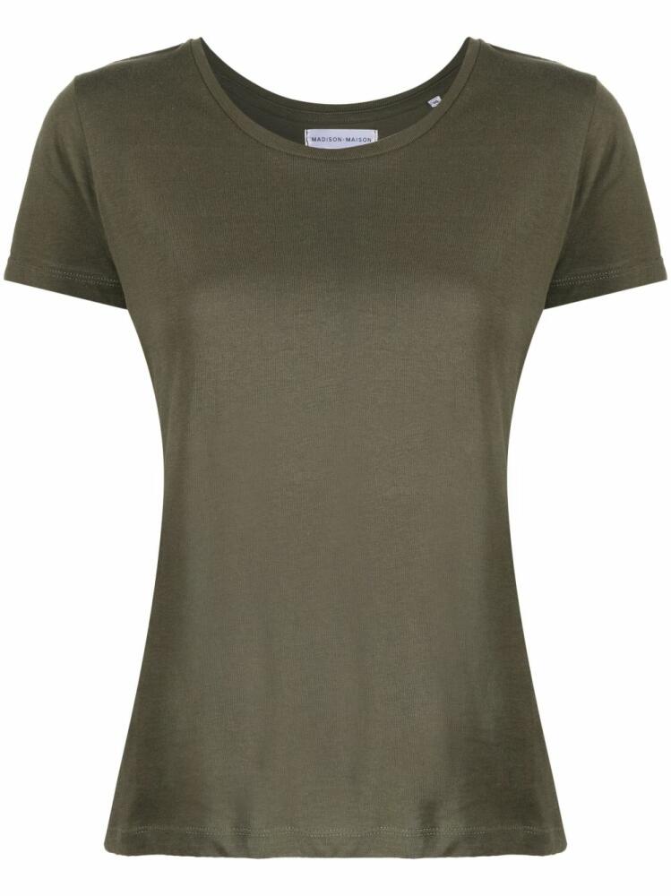 Madison.Maison short-sleeved cotton-jersey T-shirt - Green Cover