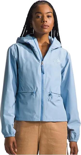 The North Face Daybreak Rain Jacket (Steel Blue) Women's Clothing Cover