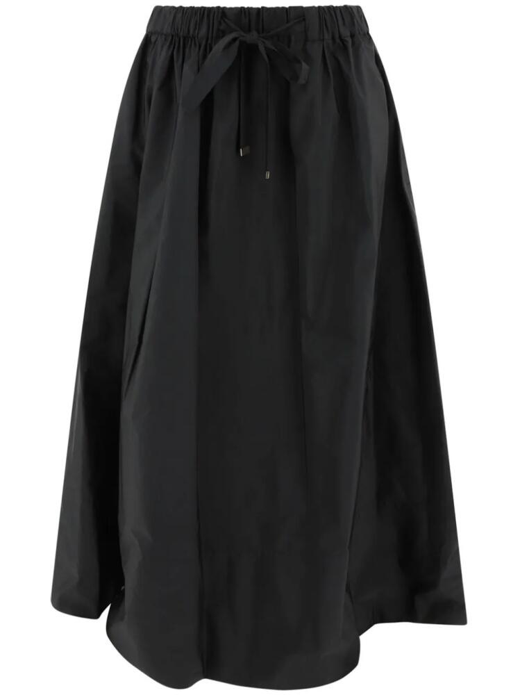 'S Max Mara taffeta maxi skirt - Black Cover