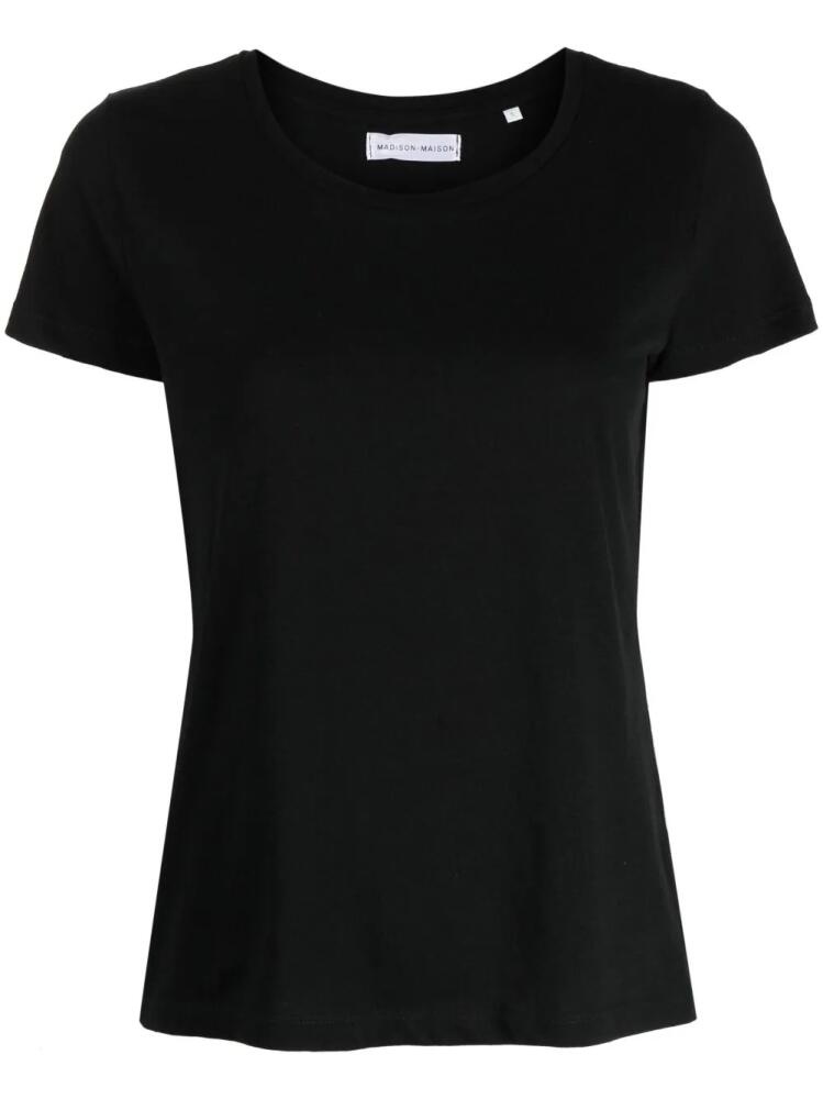 Madison.Maison short-sleeved cotton-jersey T-shirt - Black Cover