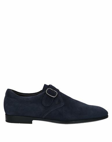 Tod's Man Loafers Midnight blue Leather Cover