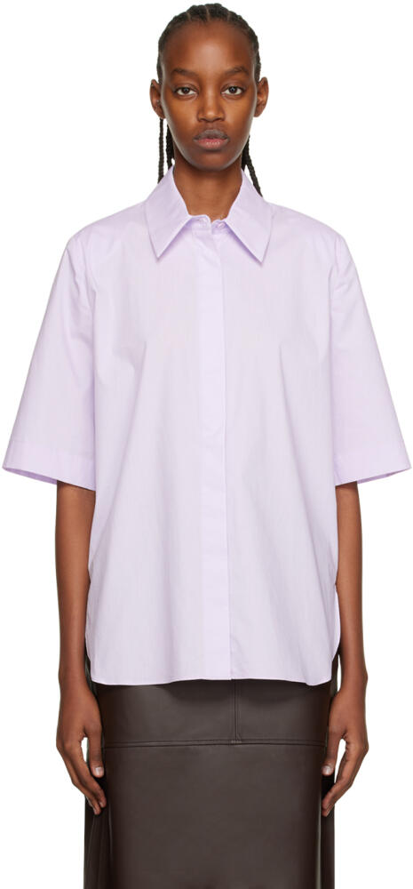 CAMILLA AND MARC Purple Rene Shirt Cover