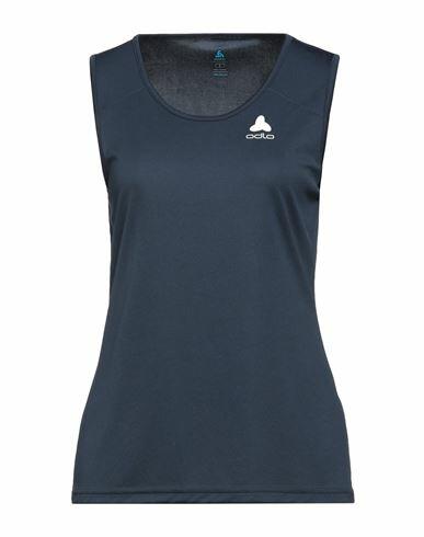 Odlo Woman Top Midnight blue Polyester Cover