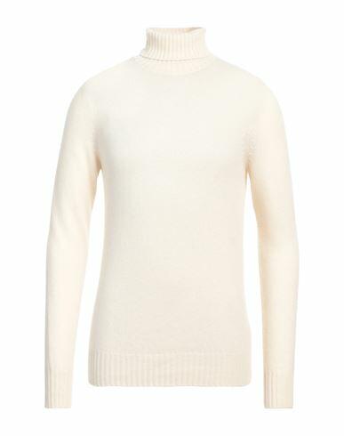 Majestic Filatures Man Turtleneck Cream Cashmere Cover