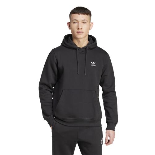 adidas Originals Trefoil Essentials Lifestyle Hoodie - Mens Black Cover