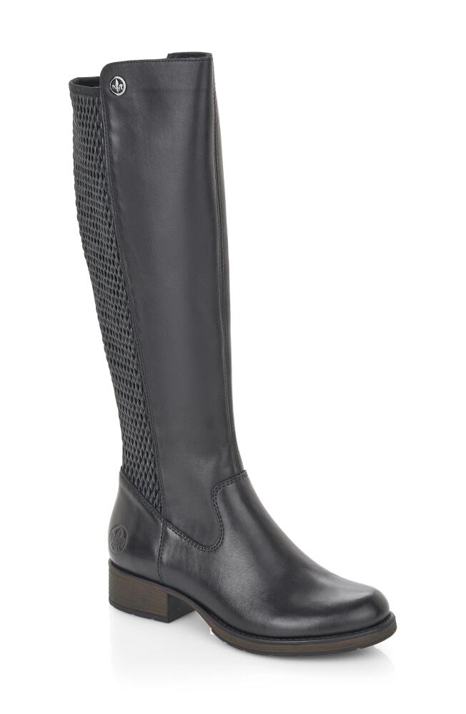 Rieker Faith 91 Riding Boot in Schwarz/Black/Schwarz Cover