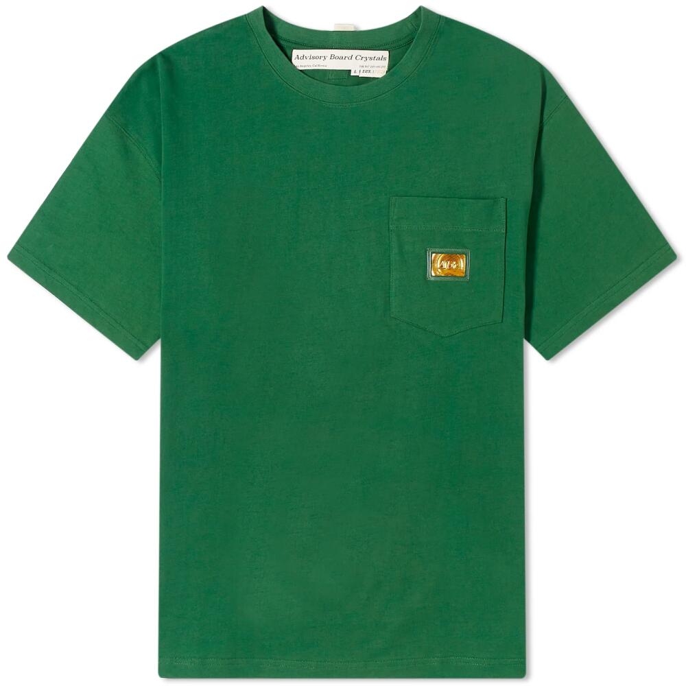 Advisory Board Crystals Men's 123 Pocket T-Shirt in Green Cover